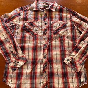 HELIX ATHLETIC FIT L/S BUTTON UP